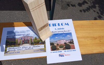 Turnaj KUBB  – v Mačkově