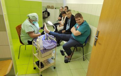 pedikúra, stříhání